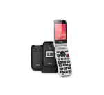 Téléphone portable basique Spc MOBILE 4G SENIOR CARE CLAPET ECRAN 2,8'' + ECRAN EXTERNE 1,77'' TOUCHE XL BOUTON SOS SYSTEME SPC CARE AVEC PERSONNALISATION ET SUIVI A DISTANCE VIA L''APP CARE OCLE DE CHARGE
