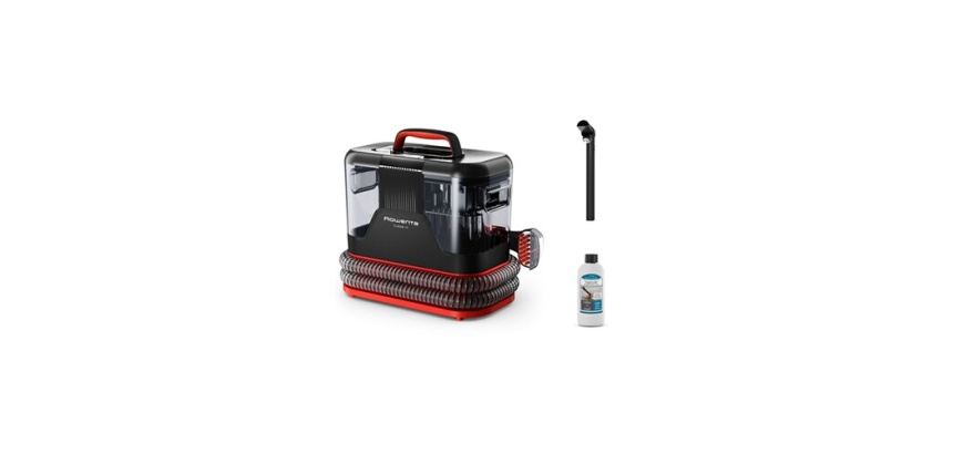 Nettoyeur détacheur Rowenta Clean It Shampouineuse textile IN5012F0 Noir Rouge Reconditionné