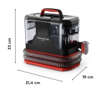 Nettoyeur détacheur Rowenta Clean It Shampouineuse textile IN5012F0 Noir Rouge Reconditionné