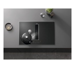 Plaque de cuisson avec hotte intégrée Miele KMDA 7272-1 FR Noir