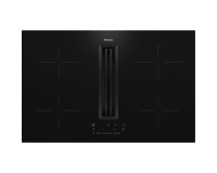 Plaque de cuisson avec hotte intégrée Miele KMDA 7272-1 FL Noir