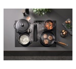 Plaque de cuisson avec hotte intégrée Miele KMDA 7272-1 FL Noir