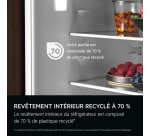 Réfrigérateur congélateur en bas Aeg TSC9V181BS encastrable 178 cm