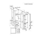 Réfrigérateur congélateur en bas Aeg NSC6M18FES 178 cm