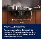 Plaque de cuisson avec hotte intégrée Electrolux KCC63410CT SaphirMatt SE