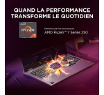 PC portable Lenovo gaming LOQ 15AHP10 15.6" FHD 144 GHz AMD Ryzen 7 24 Go RAM 1 To SSD Nvidia GeForce RTX 5060 Gris