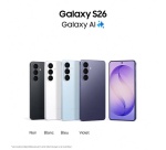 Smartphone Samsung Galaxy S26 256 Go Noir
