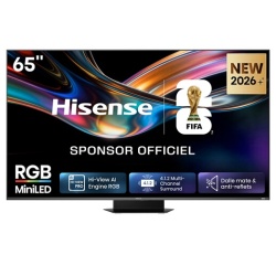 TV LED Hisense RGB Mini LED 65UR9S 164 cm 2026