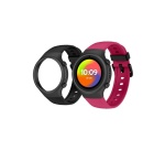 Montre connectée Spc Smartee 4G Junior Noir avec bracelet Rose