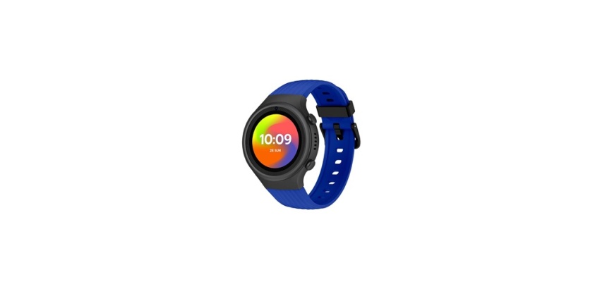 Montre connectée Spc Smartee 4G Junior Noir avec bracelet Bleu