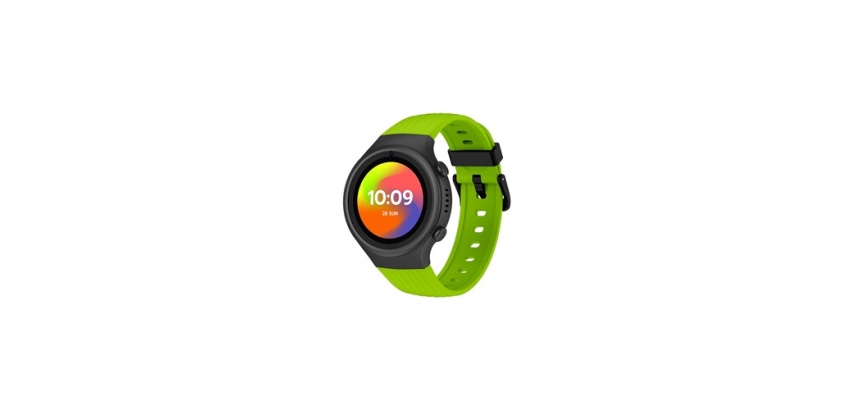 Montre connectée Spc 4G Junior Noir avec bracelet Vert
