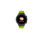Montre connectée Spc 4G Junior Noir avec bracelet Vert