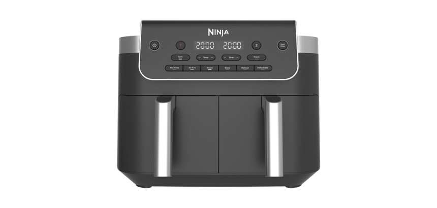 Friteuse sans huile Ninja DZ801EU Foodi Max Dualzone 6-en-1 7,6L Noir