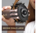 Brosse coiffante Babyliss AS95E marron glacé