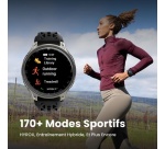 Montre connectée Amazfit Cheetah 2 Pro 48 mm Noir