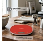 Balance de cuisine Terraillon MACARON+ RE-CYCLE ROUGE COQUELICOT