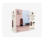 Cafetière Nespresso Krups YY5789 INISSIA rouge + 50 capsules