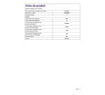 Gazinière Tecnolec TECGC5050 Blanc