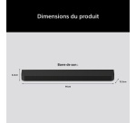 Barre de son Sony Bravia Theatre Bar 7 Dolby Atmos 5.1.2 Noir
