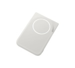 Chargeur pour téléphone mobile Samsung magnétique sans fil et filaire 5000mAh Gris clair