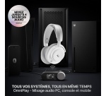 Casque PC Steelseries Gaming sans fil Arctis Nova Pro Omni Blanc