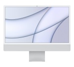 iMac Apple 24" 256 Go SSD 16 Go RAM Puce M1 CPU 8 cœurs GPU 7 cœurs Argent 2021 Argent Reconditionné