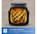 Friteuse sans huile Philips Airfryer NA332/00 Série 3000 6,2L Noir