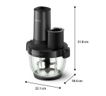 Hachoir Philips HR1507/00 Noir