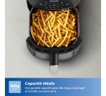 Friteuse sans huile Philips NA231/00 , Airfryer 6.2L noir Série 2000