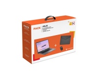 PC portable Asus Pack Chromebook CX3402CVA-MW1245 14" Ecran tactile Intel Core 3 8 Go RAM 256 Go eMMC Gris + Housse + Souris sans fil