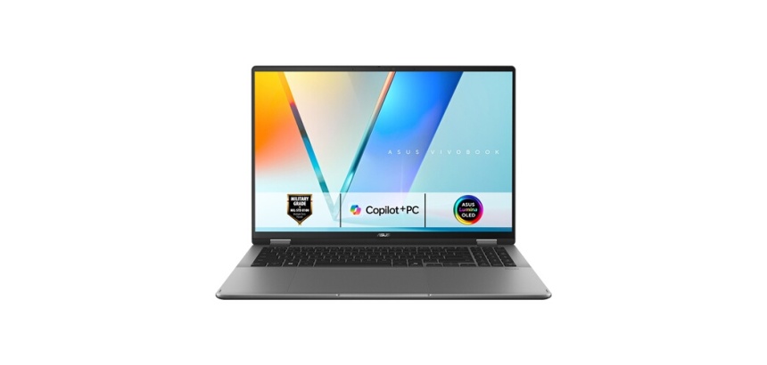PC Hybride / PC 2 en 1 Asus Vivobook 14 Flip TP3407SA-DRFSG182W 14" OLED 60 Hz Ecran tactile Intel Core Ultra 7 16 Go RAM 512 Go SSD Gris