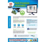 Papier d'impression Micro Appli Ramette A4 220g 20 feuilles Blanc