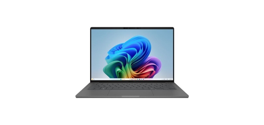 PC portable Asus Zenbook A14 UX3407QA-DRFQD499W 14" OLED 60 Hz Qualcomm 16 Go RAM 512 Go SSD Gris