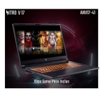 PC portable Acer Gaming Nitro ANV17-41-R591 17,3'' Full HD 144 Hz AMD Ryzen 5 16 Go RAM 512 Go SSD Nvidia GeForce RTX 5050 Noir