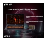 PC portable Acer Gaming Nitro ANV17-41-R591 17,3'' Full HD 144 Hz AMD Ryzen 5 16 Go RAM 512 Go SSD Nvidia GeForce RTX 5050 Noir