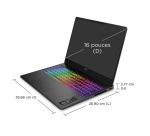 PC portable Hp Gaming OMEN MAX 16-ak0026nf 16'' WQXGA 240 Hz AMD Ryzen IA 7 32 Go RAM 1 To SSD Nvidia GeForce RTX 5070 Noir céleste