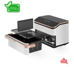 Friteuse sans huile Cosori DualBlaze Twinfry 10L Ceramic Blanc