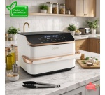 Friteuse sans huile Cosori DualBlaze Twinfry 10L Ceramic Blanc