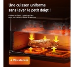 Friteuse sans huile Cosori DualBlaze Twinfry 10L Ceramic Blanc