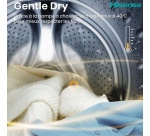 Lave-linge séchant Hisense WD5I1245BWRH Blanc