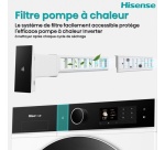 Lave-linge séchant Hisense WD5I1245BWRH Blanc