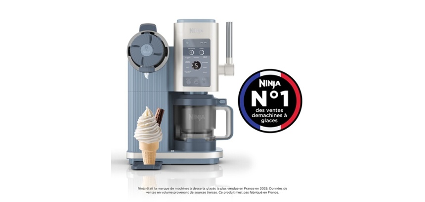 Sorbetière Ninja CREAMi Scoop & Swirl NC702EU