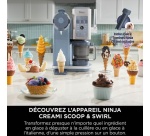 Sorbetière Ninja CREAMi Scoop & Swirl NC702EU