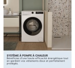 Sèche-linge pompe à chaleur Candy GD 10N2B-S Blanc