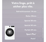 Sèche-linge pompe à chaleur Candy GD 10N2B-S Blanc