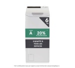 Lave-linge top Candy TCAS266TM8-FR Blanc