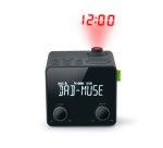 Radio-réveil Muse M-189 CDB avec projection de l'heure FM / DAB+ Noir