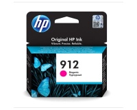 Cartouche d'encre Hp HP 912 Cartouche d'Encre Magenta Authentique (3YL78AE) pour HP OfficeJet Pro 8010 series / 8020 series