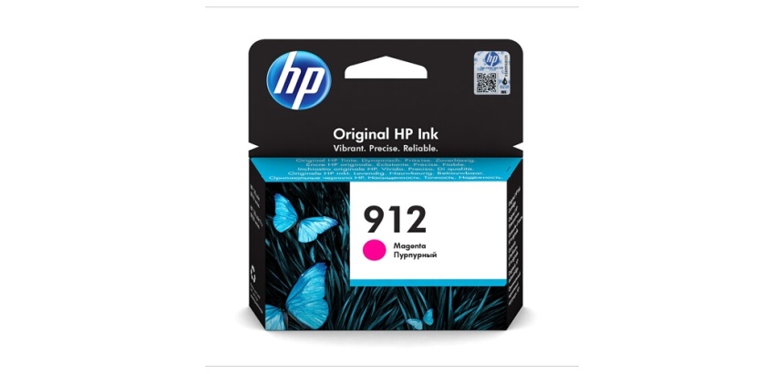 Cartouche d'encre Hp HP 912 Cartouche d'Encre Magenta Authentique (3YL78AE) pour HP OfficeJet Pro 8010 series / 8020 series