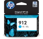 Cartouche d'encre Hp HP 912 Cartouche d'Encre Cyan Authentique (3YL77AE) pour HP OfficeJet Pro 8010 series / 8020 series
